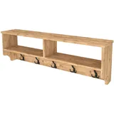 [en.casa] Wandgarderobe Åstorp Eiche