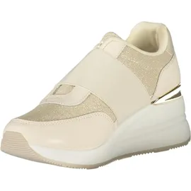 Laura Biagiotti Plateau-Sneaker Beige/Gold 40