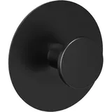 Relaxdays Haken im 4er Set, schwarz