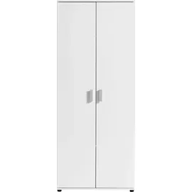 home collective Mehrzweckschrank 75 x 35 x 184 cm Weiß