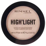Rimmel London Rimmel High'light aufhellender Kompaktpuder Farbton 001 Stardust 8 g
