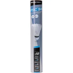 Federbälle Naturfedern - FSC 560 Badmintonbälle Speed 77 ×12 weiß No Size
