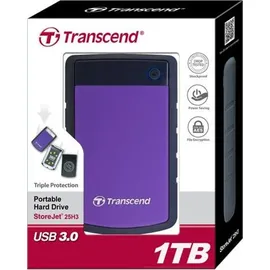 Transcend StoreJet 25H3 1 TB USB 3.1 lila TS1TSJ25H3P