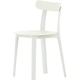 Vitra - All Plastic Chair, weiß (Filzgleiter)