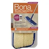 Bona Mikrofaser Auftrags-Pad für Polish und Refresher CA101025 Mop-Zubehör Mopppad Beige