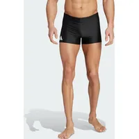 Adidas Solid Boxer-Badehose Black / White L