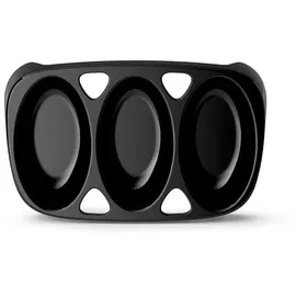 Philips HD9137/90 6 Eier + Pochierschale + Eierstecher Schwarz