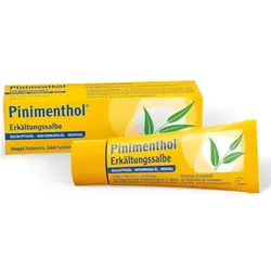 Pinimenthol Erkältungssalbe ab 12 Jahren - mit Eucalyptusöl, Kiefernnadelöl und Menthol 20 g Creme