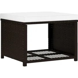 vidaXL Garten-Lounge-Set 4-tlg. braun