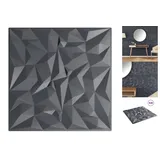 vidaXL Wandpaneele 48 Stk. Grau 50x50 cm XPS 12 m2 Amethyst