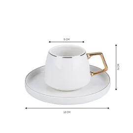 KARACA Espressotasse 0,09 l Gold 6 St.