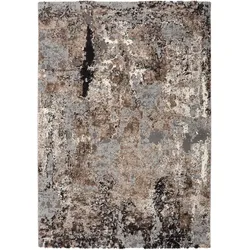 Webteppich Timeline Quantum Braun/Beige ca. 65x130cm