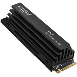 Crucial T705 SSD M.2 2280 / M-Key / PCIe 5.0 x4, Kühlkörper