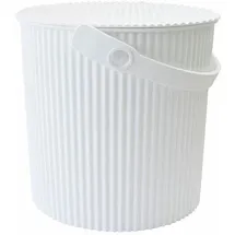 hachiman-kasei.co.,ltd Hachiman Eimer mit Deckel 27 x 25 x 21 cm 1-tlg. weiß