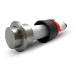 Franke Edelstahl Rundknopf Ventil mit integriertem Clicker