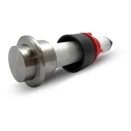 Franke Edelstahl Rundknopf Ventil mit integriertem Clicker