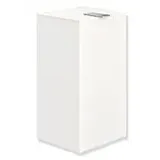 Hewi System 900 Hygieneabfallbehälter 900.05.00560DX Edelstahl pulverbeschichtet weiß tiefmatt