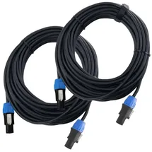 Pronomic pro-line BOXSP1-10 Lautsprecherkabel Speakon-kompatibel 10m 2er Set