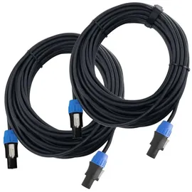 Pronomic pro-line BOXSP1-10 Lautsprecherkabel Speakon-kompatibel 10m 2er Set