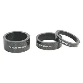RockShox Spacer Set Carbon 4-teilig 5+10+15 mm