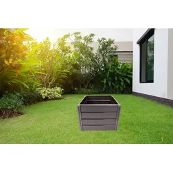 KHW Hochbeet Demeter Größe M - B 82 x T 82 x H 61 cm - 336 l