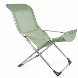 Fiam - Fiesta Sessel, Aluminium / salbei