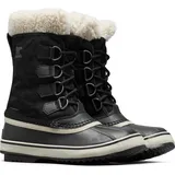 Sorel Damen Winter Carnival WP wasserdichte Schneestiefel, Black/Stone 2024/2025, 38.5 EU