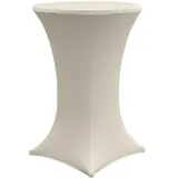 Trutzholm Stehtischhusse Stretch 70cm Beige