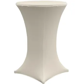 Trutzholm Stehtischhusse Stretch 70cm Beige