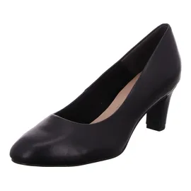 TAMARIS Pumps runde Form Blockabsatz, schwarz, 38 EU