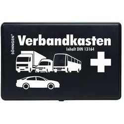 SÖhngen KFZ Verbandkasten B260xH160xT80ca.mm schwarz