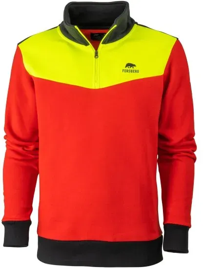 FORSBERG Jordskar Sweatshirt  / neongelb/rot / M