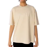 Pegador Oversized T-Shirt mit Label-Print Modell Gilford Sand, L