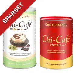 Chi-Cafe Balance mit Mineralstoffen + Classic mit Guarana