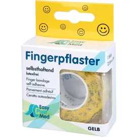 Wellneuss GmbH & Co. KG UM Easyplast Fingerpfl.selbsth.2,5cmx5m Gelb Smil.