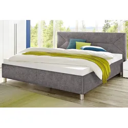 Maintal Polsterbett, grau, , 25594021-0 Microvelours   nur Bettgestell