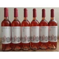 (8,00€ /1l) 6 Flaschen 2018er ABADAL Rosat Pla de Bages top Rosé trocken