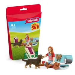 Schleich HORSE CLUB Übernachtung mit Hannah, Tier, 4 Jahr(e), Mehrfarbig
