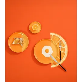 Asa Selection Speiseteller joy 27 cm Gelb/Orange 3er Set