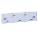 Zeller Schlüsselbord 30 x 7,5 cm Silber