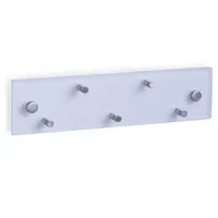 Zeller Schlüsselbord 30 x 7,5 cm Silber