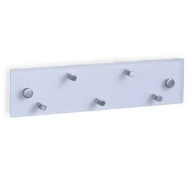 Zeller Schlüsselbord 30 x 7,5 cm Silber