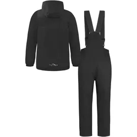 normani Outdoor Sports WinterSet Thermohose und Windbreaker Kinder Schwarz 104