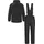normani Outdoor Sports WinterSet Thermohose und Windbreaker Kinder Schwarz 104