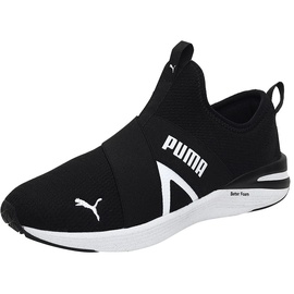 Puma Women Better Foam Prowl Slip Wn'S Road Running Shoes, Puma Black-Puma White, 37.5 EU