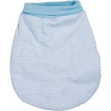 Schnizler Unisex Baby Strampelsack Ringel 800712, 17 - Bleu, Einheitsgröße