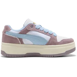 Puma Rebound Femme Low Weiß/Haute Tropic/Plum Jam 37,5