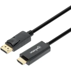 Manhattan DisplayPort / HDMI Adapterkabel 1,00 m Schwarz