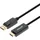 Manhattan DisplayPort / HDMI Adapterkabel 1,00 m Schwarz
