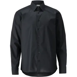 Mascot Hemd, moderne Passform 45-46 vollschwarz
